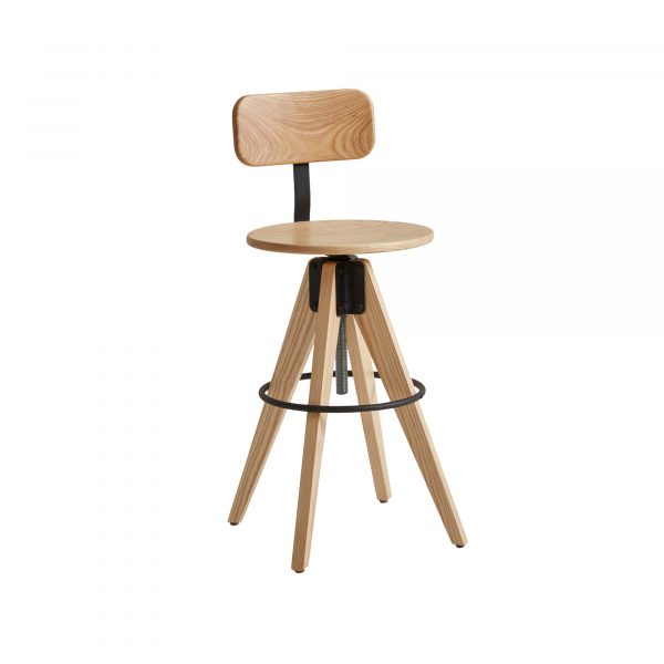 WorkSmith Stool with Back