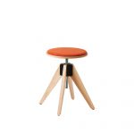 WorkSmith Stool, Backless with Cushion