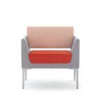 Savina Lounge Chair, Three-Tone
