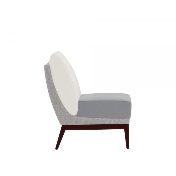 Ovate Armless Lounge Chair