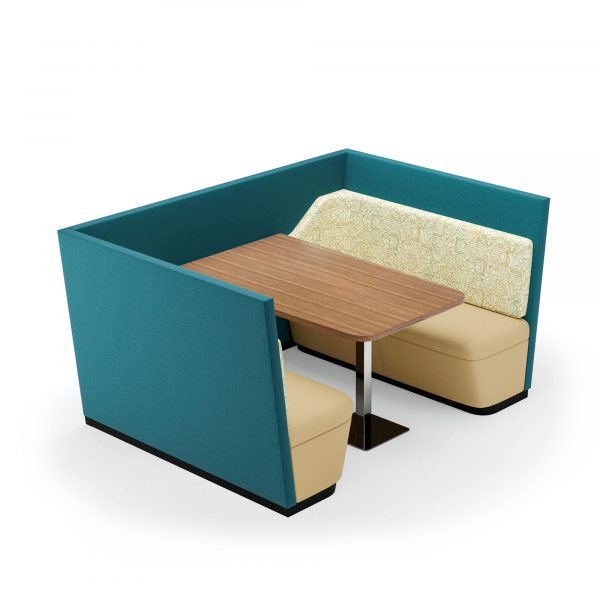 Co-op Public Love Seat, Integrated Table