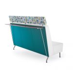 Intima Modular 3-Seat Private with Shelf and Headrest