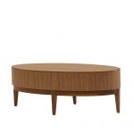 Ovate Oval Occasional Table