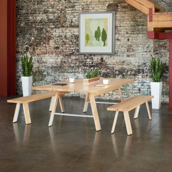 Delen Meeting Table and Benches