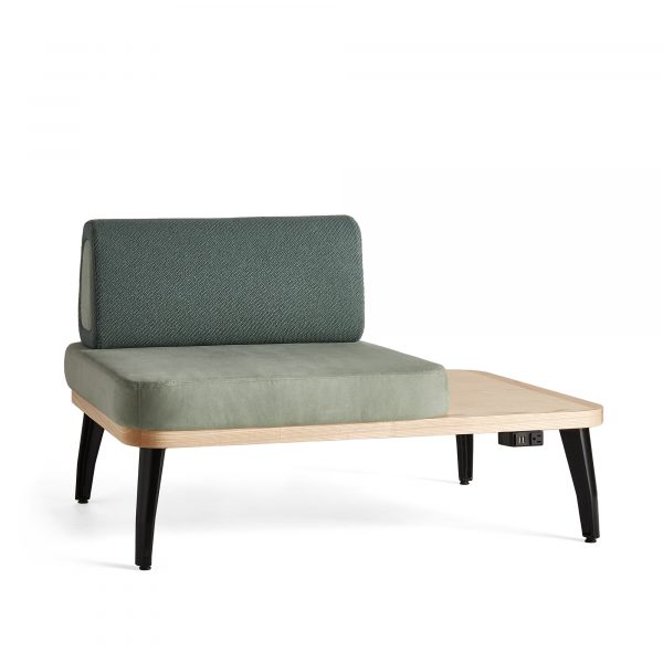 AllSorts Single Bench with Back and Table