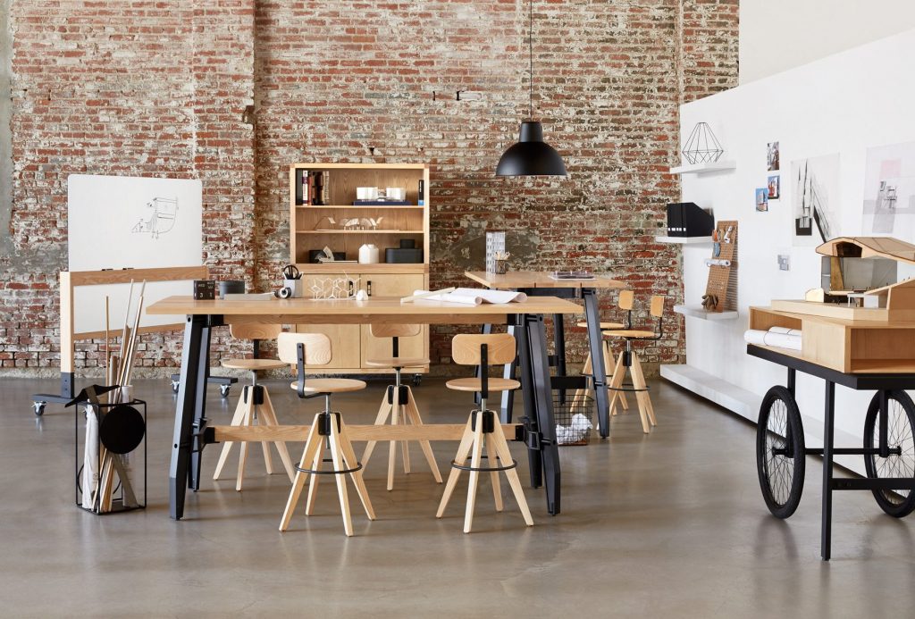 WorkSmith Stools, Cart, Easel and Meeting Tables
