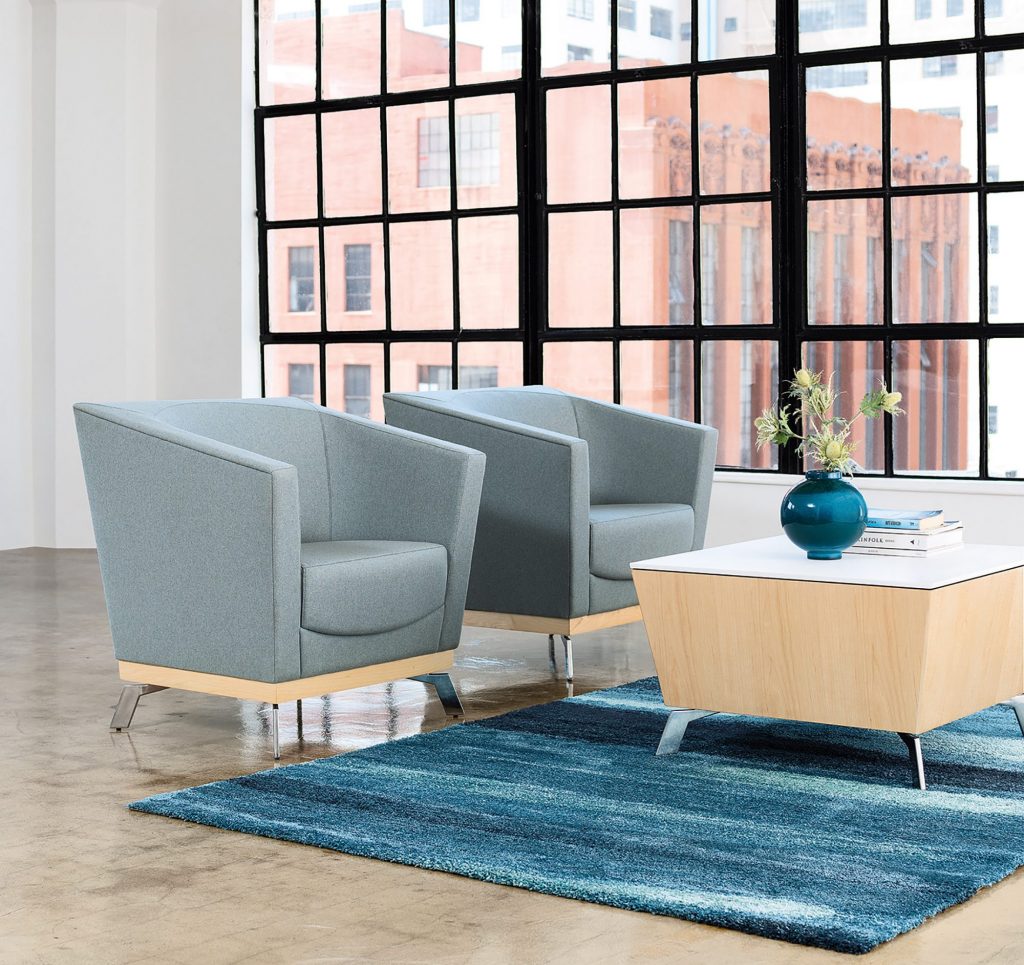 Achella Lounge Chairs with Ocassional Table