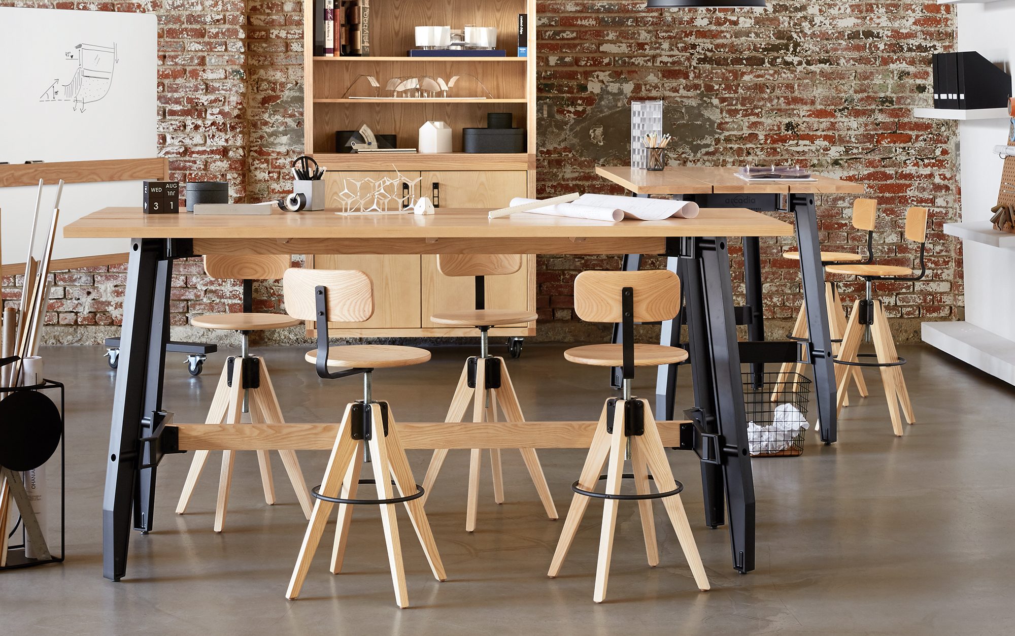WorkSmith Stools and Meeting Tables