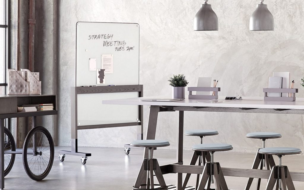 WorkSmith Stools, Cart, Easel and Meeting Table