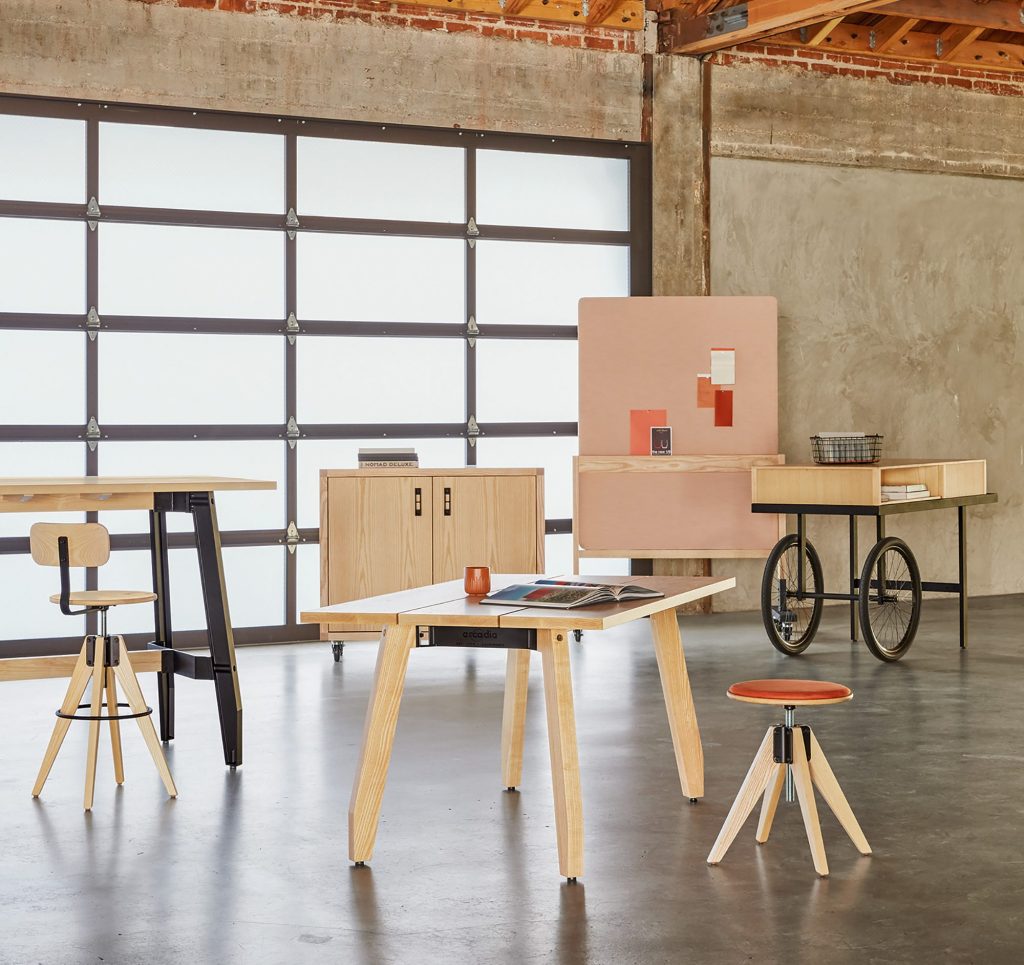 WorkSmith Stools, Cart, Easel and Meeting Tables