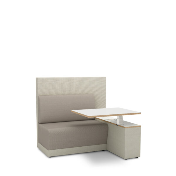 41 Inch Lounge Unit, Upholstered Plinth