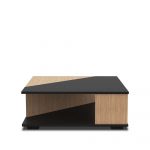 Archetype Occasional Table 36in, Two-Tone, Front View
