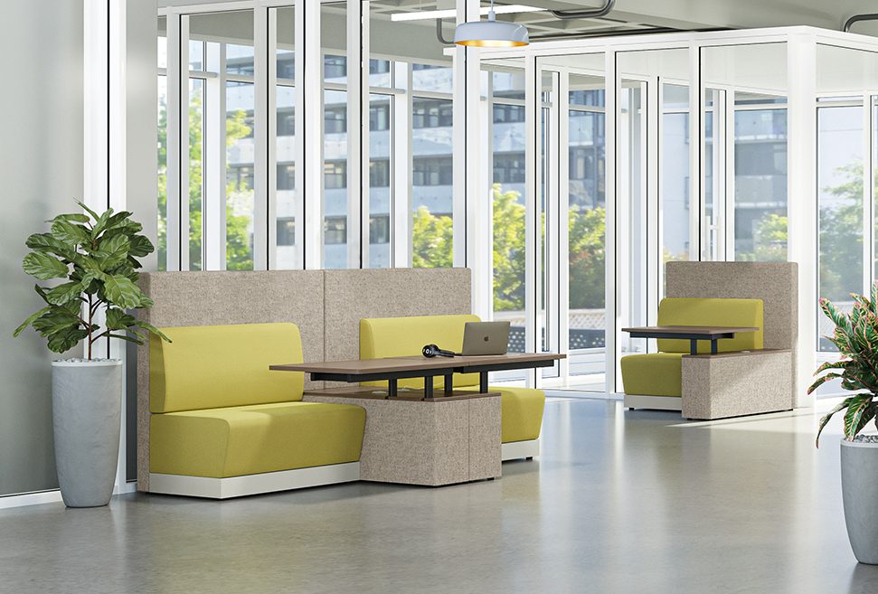 TOOtheLOUNGE, Booth & Lounge Units, Break Room Environment