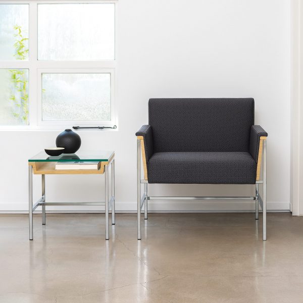 Aloft Lounge Chair with Occasional Table