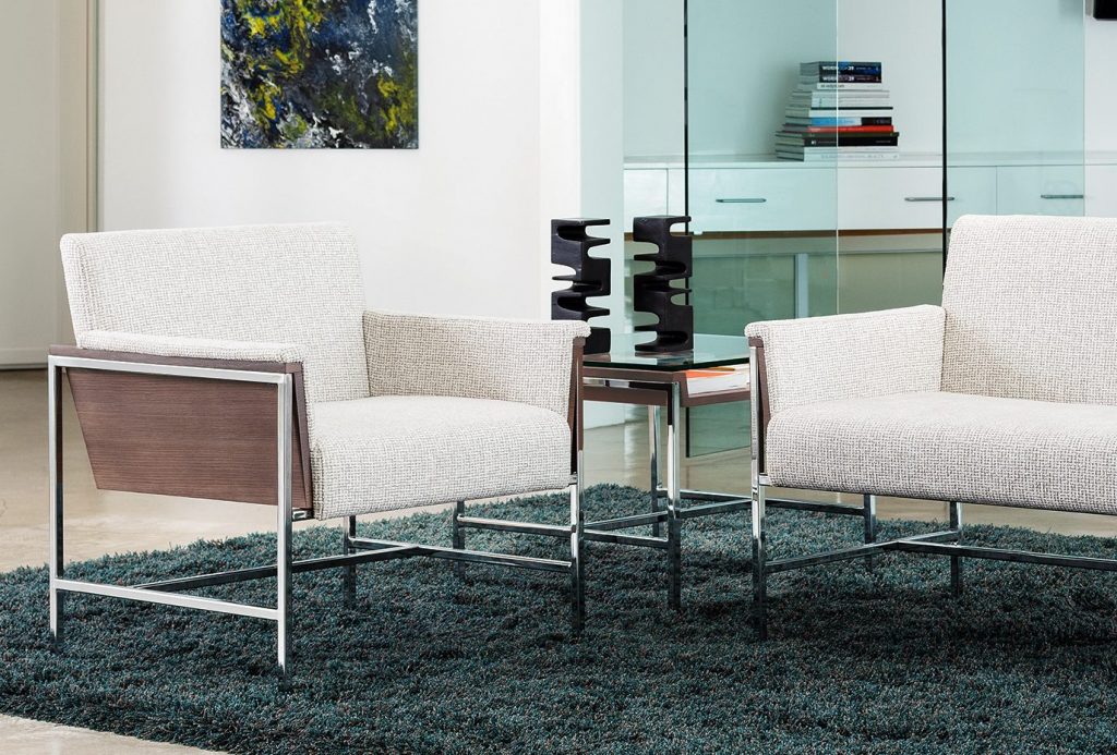Aloft Lounge, Love Seat and Occasional Table