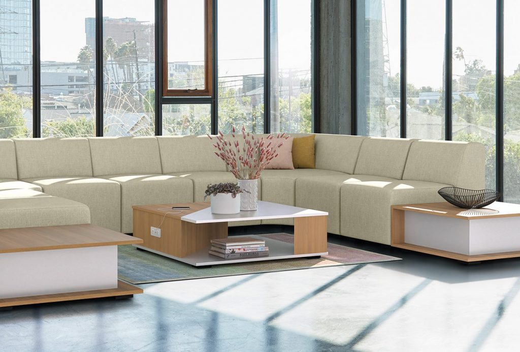 Archetype Modular Configuration with End Tables and Occasional Table