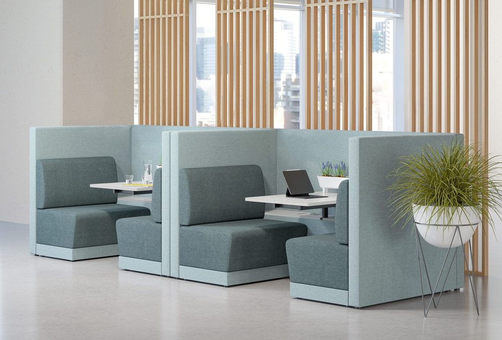 TOOtheLOUNGE Booth Units with Privacy Panel