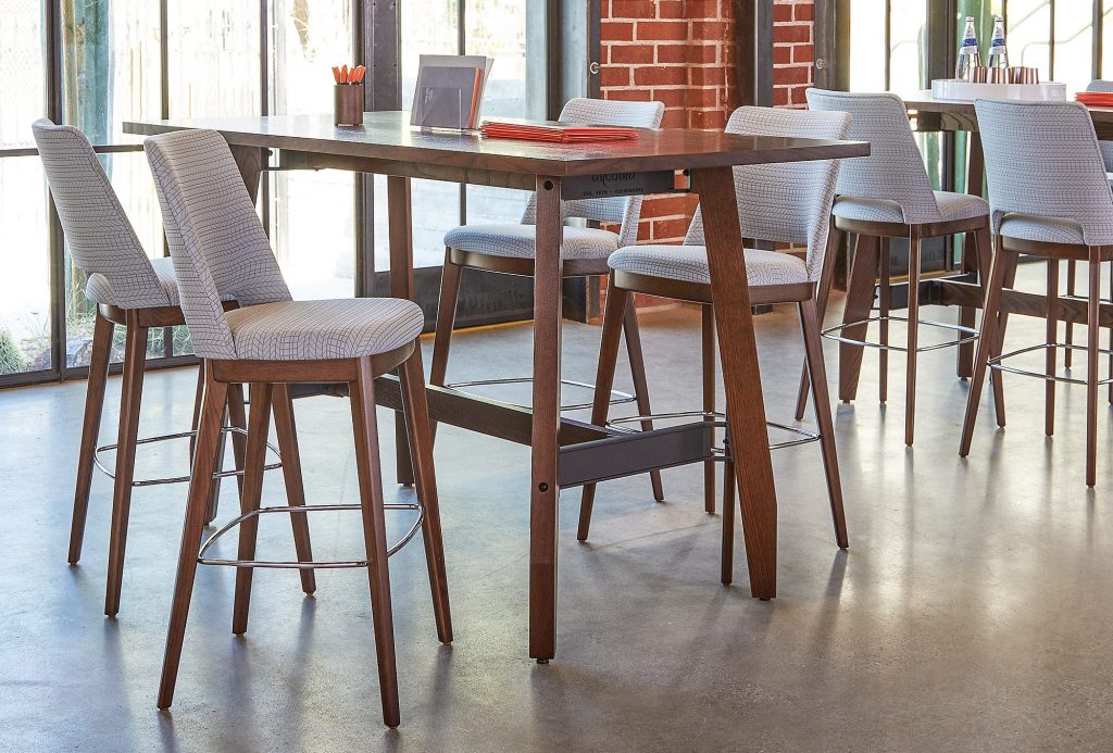 Theme Stools with Worksmith Meeting Tables
