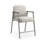 Soa Hip Chair, Wood Arm Caps