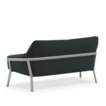 Talina Love Seat, Green, Rear View