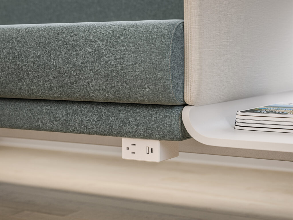 Dormir Sleeper Sofa, Power Unit Detail